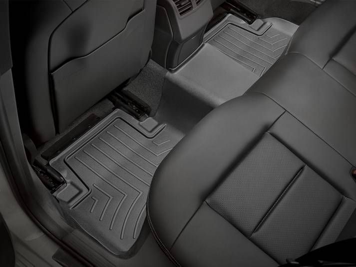 3D килимки для Mercedes E-class W212 2009-2016 чорні задні WeatherTech 442583 46576 фото