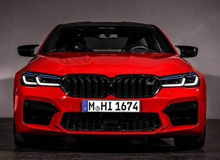 Передние фары на BMW 5 Series G30 2020-2024 FULL LED вместо оригинальных ксеноновых фар 430406 фото