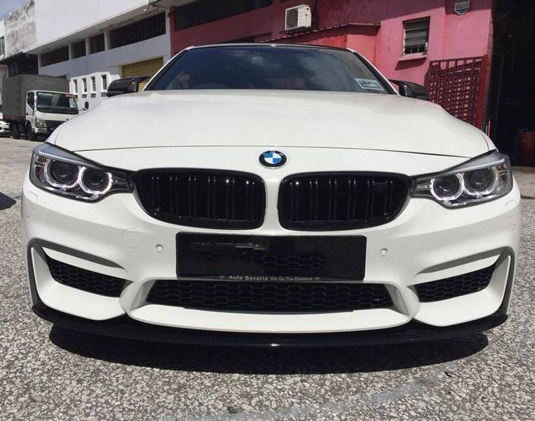 Решітка радіатора на BMW 4 F32, F33 2013-2020 Black 137883 фото