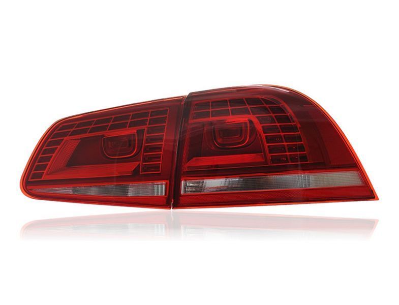 Задние фонари на Volkswagen Touareg NF 2011-2018 LED красные темные 430505 фото Задние фонари на Volkswagen Touareg NF 2011-2018 LED красные темные 430505 фото