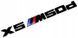 Автологотип емблема напис BMW X5m50d Black Shadow Edition чорний глянець 365154 фото 1