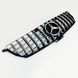 Решетка радиатора на Mercedes M-class W166 2011-2015 GT Chrome Black 427603 фото 5