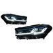 Передние фары на BMW 5 Series G30 2020-2024 FULL LED вместо оригинальных ксеноновых фар 430406 фото 1