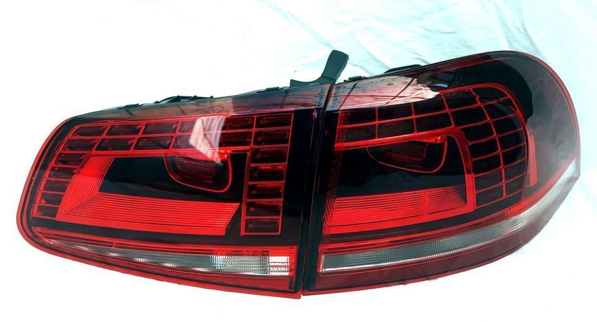 Задние фонари на Volkswagen Touareg NF 2011-2018 LED красные темные 430505 фото Задние фонари на Volkswagen Touareg NF 2011-2018 LED красные темные 430505 фото