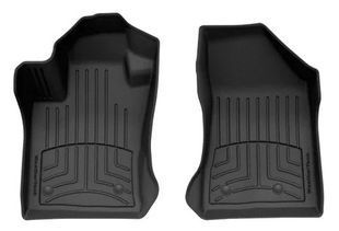 3D килимки для Jeep Compass 2017- чорні передні WeatherTech 4412051IM 521895 фото