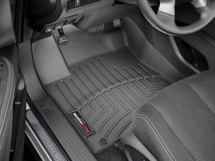 3D килимки для Nissan Murano 2017- чорнi какао передні WeatherTech 4413881 233033 фото