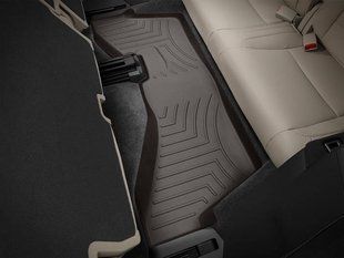 3D килимки для Acura MDX 2014- какао 3 ряд Bench Seats WeatherTech 475763 212736 фото