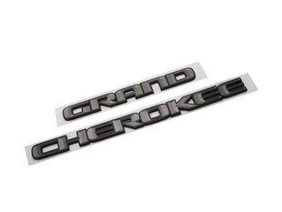Автологотип емблема напис Jeep Grand Cherokee 5764GC grey 356732 фото