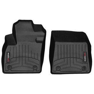 3D килимки для Volvo XC40 2018- чорні передні WeatherTech 4414191 98376 фото