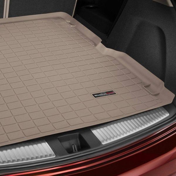 Килимок у багажник для Acura MDX 2014- бежевий WeatherTech 41664 45871 фото