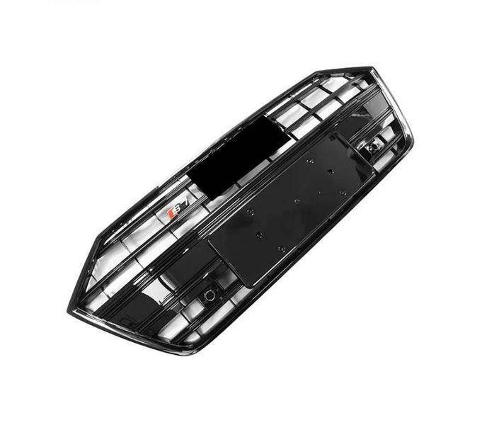 Решітка радіатора на Audi A7 2017-2023 стиль S7 Black 430923 фото