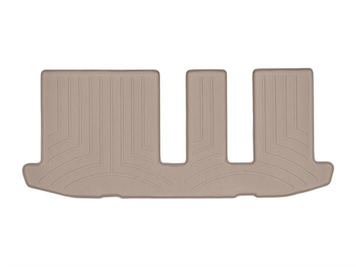 3D коврики для Infiniti QX60, JX, Nissan Pathfinder 2010- бежевые 3 ряд WeatherTech 454453 141460 фото