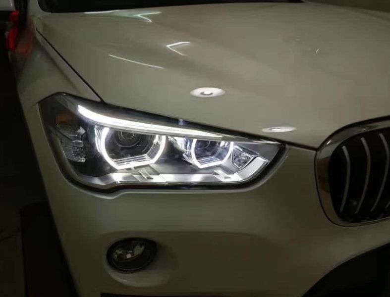 Передние фары BMW X1 F48 2016-2020 FULL LED стиль LD 430407 фото
