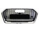 Решетка радиатора на Audi Q5 2016-2020 в стиле RSQ5 Chrome Black 427345 фото 3