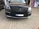 Решітка радіатора на Mercedes GL-class X166 2012-2015 GT Chrome Black 427625 фото 6