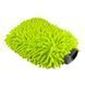 Рукавичка Chemical Guys Chenille Microfiber Car Wash Mitt Green з довгим ворсом 408824 фото 1