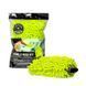 Рукавичка Chemical Guys Chenille Microfiber Car Wash Mitt Green з довгим ворсом 408824 фото 2