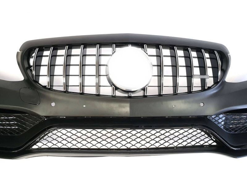Передній бампер на Mercedes C-class W205 2014-2018 стиль AMG C63 429833 фото
