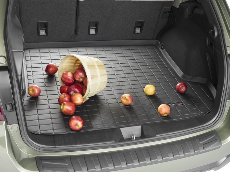 Коврик в багажник для Jeep Grand Cherokee 2021- ворс черный WeatherTech 401530 417172 фото