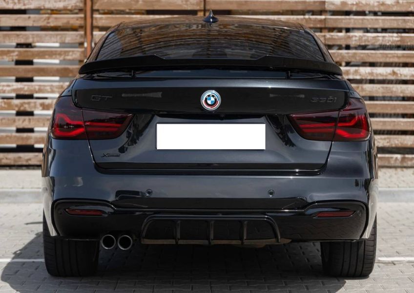 Диффузор (заднего бампера) Черный глянец M-Performance 00-- на BMW 3 F34 Gran Turismo 2013-2019 429726 фото