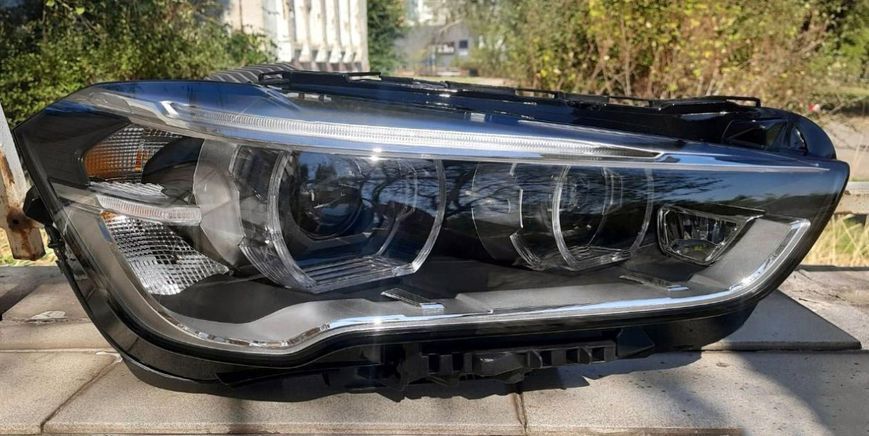 Передние фары BMW X1 F48 2016-2020 FULL LED стиль LD 430407 фото