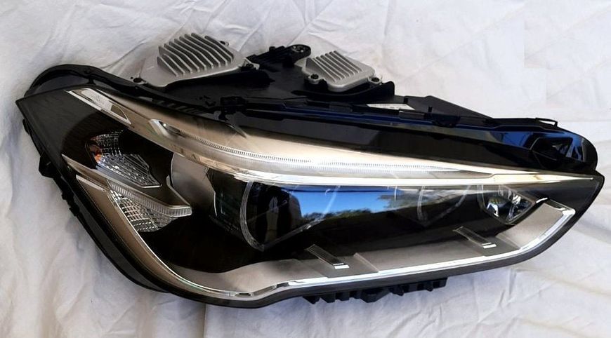Передние фары BMW X1 F48 2016-2020 FULL LED стиль LD 430407 фото