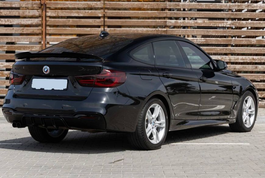 Диффузор (заднего бампера) Черный глянец M-Performance 00-- на BMW 3 F34 Gran Turismo 2013-2019 429726 фото
