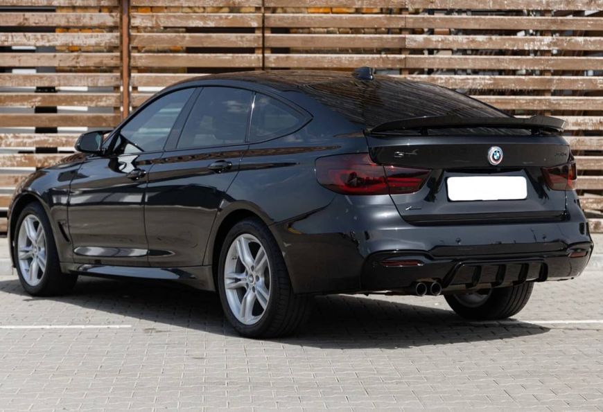 Диффузор (заднего бампера) Черный глянец M-Performance 00-- на BMW 3 F34 Gran Turismo 2013-2019 429726 фото