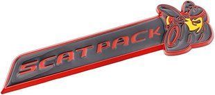 Автологотип емблема Dodge Scat Pack Super Bee Red мала Emblems364565 364565 фото