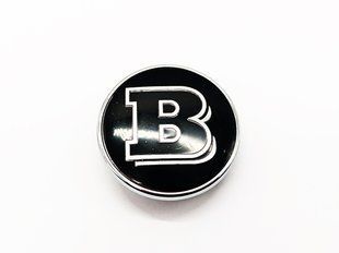 Передня емблема Mercedes Brabus на капот 57мм 522540 фото