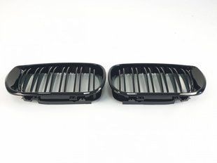 Решітка радіатора на BMW 3 E46 2001-2005 Black 240911 фото
