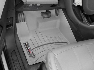 3D килимки для Land Rover Range Rover Evoque 2019- сірі передні WeatherTech 4615412 317287 фото