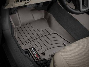 3D килимки для Subaru Legacy, Outback 2014-2019 какао передні WeatherTech 477081 240145 фото