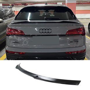Спойлер на Audi Q5 2020- Sportback нижній чорний глянець 521462 фото