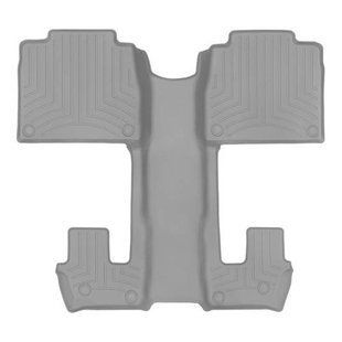 3D килимки для Mercedes GLS-class X167 2019- сірі 2+3 ряд, 6 місць WeatherTech 4615952 240091 фото