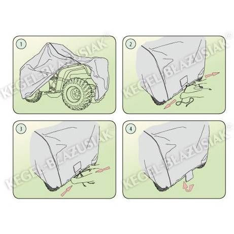 Чохол тент на квадроцикл Kegel Basic Garage L Quad 180-215см 408099 фото