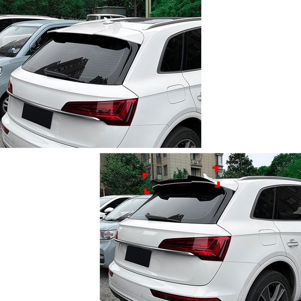 Спойлер на машину Audi Q5 2017- S-Line черный глянец 425574 фото