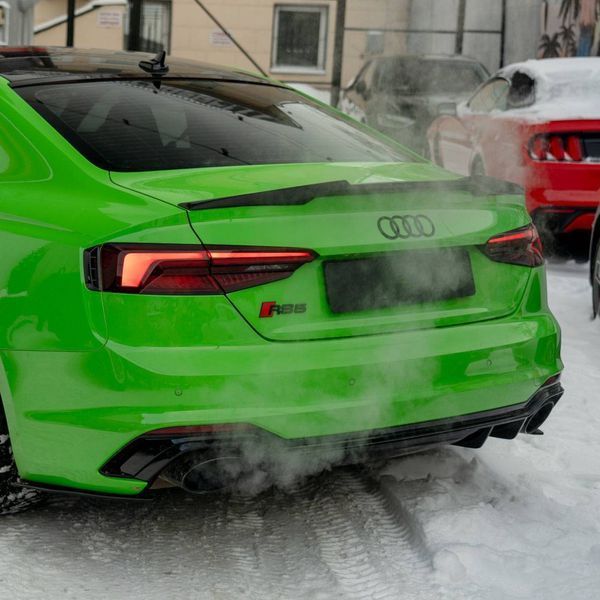 Карбоновый спойлер на машину Audi A5 2016- B9 F5 Coupe 417258 фото