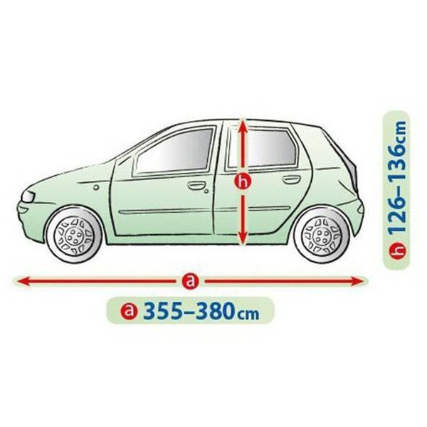 Чохол тент на автомобіль Renault Twingo 2007- Kegel Mobile Garage M1 hatchback 355-380см 416763 фото