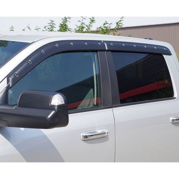 Дефлектори вікон Dodge RAM 2019- QuadCab Tough Guard TV-TV6R19QC 229315 фото