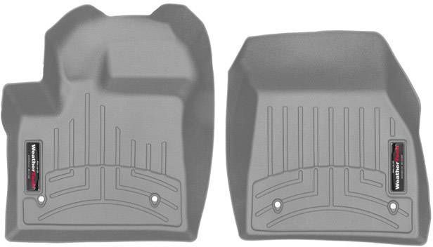 3D килимки для Land Rover Range Rover Evoque 2019- сірі передні WeatherTech 4615412 317287 фото