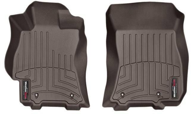 3D коврики для Subaru Outback, Legacy 2014-2019 какао передние WeatherTech 477081 240145 фото