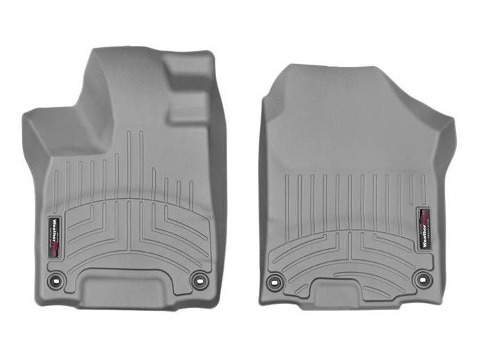3D килимки для Honda Pilot, Passport 2015- сірі передні WeatherTech 468391 253443 фото
