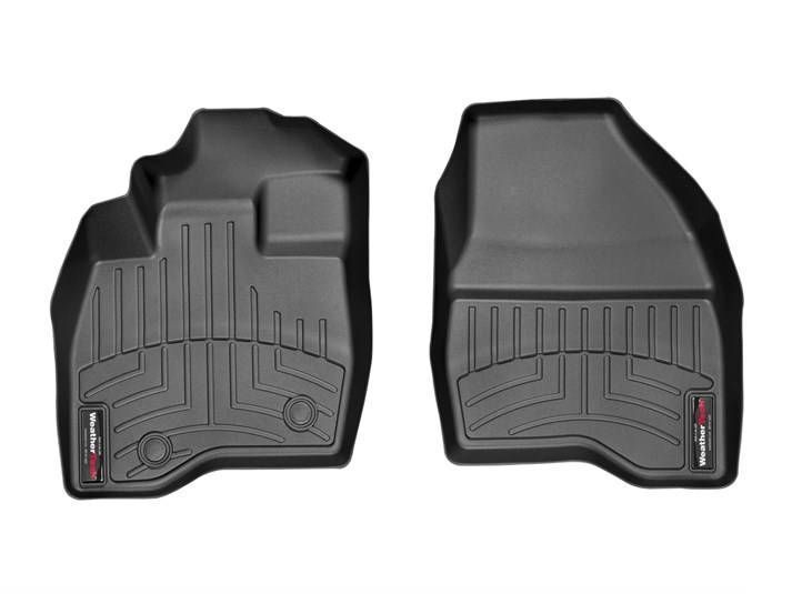 3D коврики для Ford Explorer 2015-2016 черные передние WeatherTech 447041 189438 фото