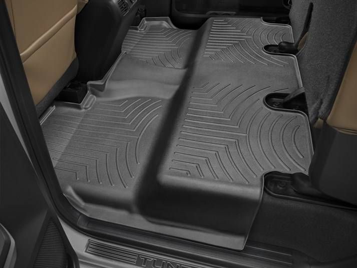 3D коврики для Toyota Tundra 2013- Crew Max черные задние WeatherTech 440938 46956 фото