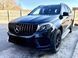 Решітка радіатора на Mercedes GLS-class X166 2015-2019 GT Chrome Black 427626 фото 3