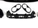 Диффузор (заднего бампера) Full Black (стиль CLA45 AMG) на Mercedes CLA-class C118 2019-2022 427854 фото 10