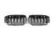Решітка радіатора на BMW X1 F48 2015-2019 M-Look Chrom Black 429098 фото 1