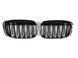 Решітка радіатора на BMW X1 F48 2015-2019 M-Look Chrom Black 429098 фото 3