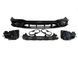 Диффузор (заднего бампера) Full Black (стиль CLA45 AMG) на Mercedes CLA-class C118 2019-2022 427854 фото 4